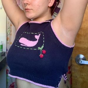 Medium Cropped Sweater vest